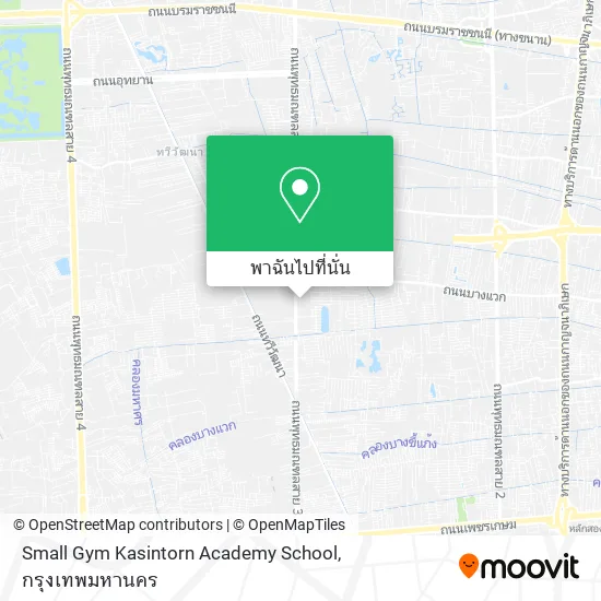 Small Gym Kasintorn Academy School แผนที่