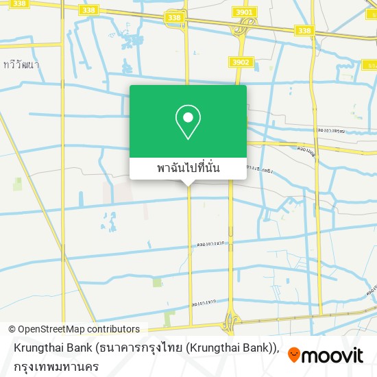 Krungthai Bank (ธนาคารกรุงไทย (Krungthai Bank)) แผนที่