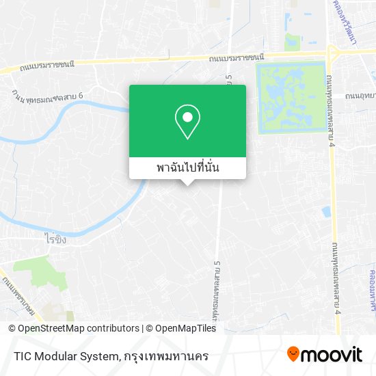 TIC Modular System แผนที่