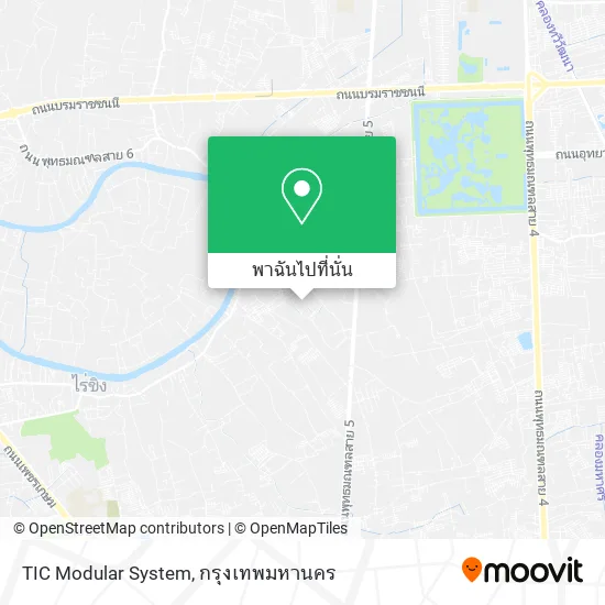 TIC Modular System แผนที่