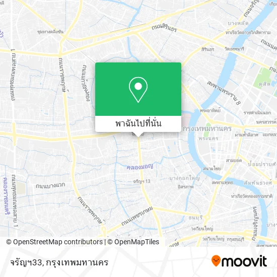 จรัญฯ33 แผนที่