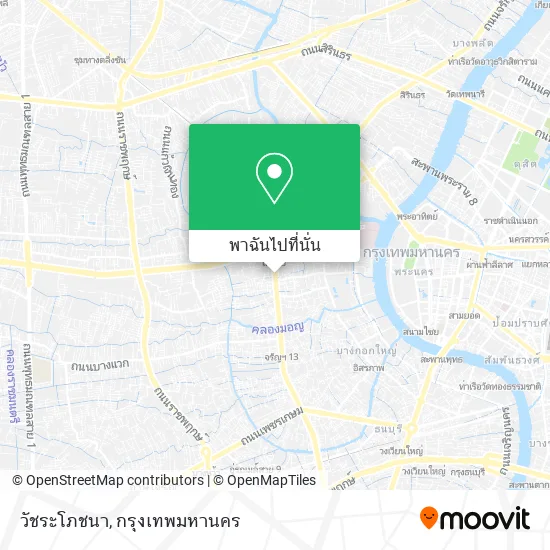 วัชระโภชนา แผนที่