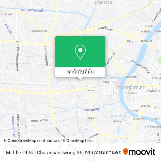 Middle Of Soi Charansanitwong 35 แผนที่