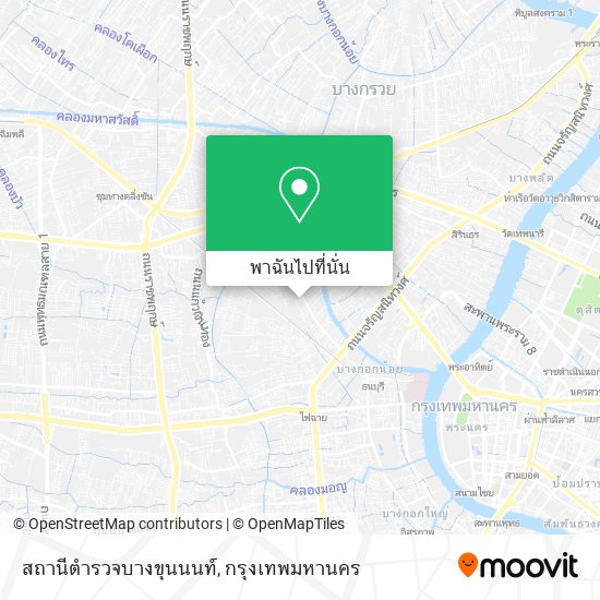 สถานีตำรวจบางขุนนนท์ แผนที่