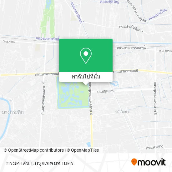 กรมศาสนา แผนที่
