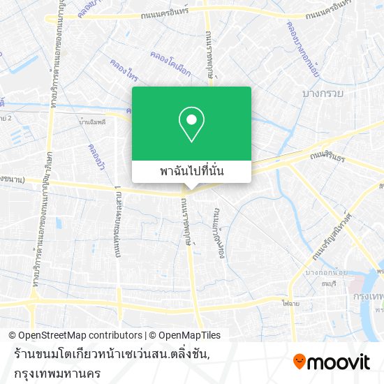 ร้านขนมโตเกียวหน้าเซเว่นสน.ตลิ่งชัน แผนที่