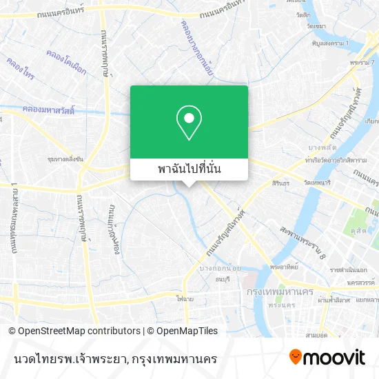 นวดไทยรพ.เจ้าพระยา แผนที่