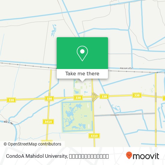 CondoA Mahidol University แผนที่