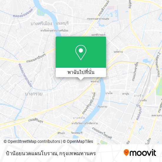 ป้าน้อยนวดแผนโบราณ แผนที่