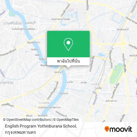 English Program Yothinburana School แผนที่