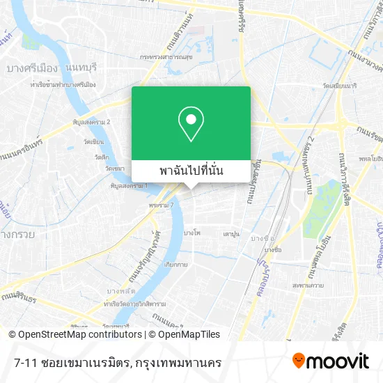 7-11 ซอยเขมาเนรมิตร แผนที่