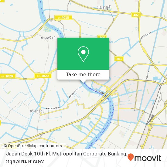 Japan Desk 10th Fl. Metropolitan Corporate Banking แผนที่