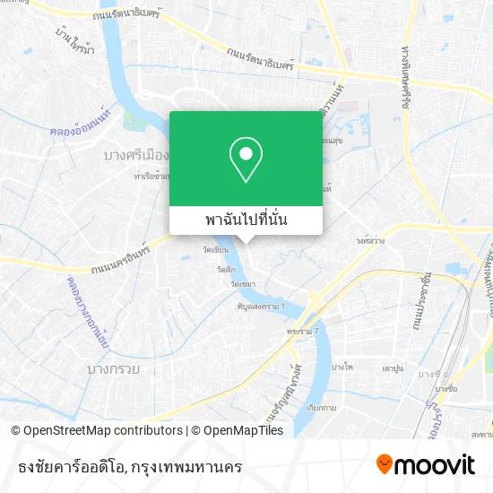 ธงชัยคาร์ออดิโอ แผนที่