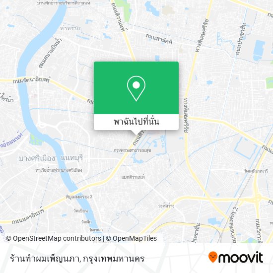 ร้านทำผมเพ็ญนภา แผนที่