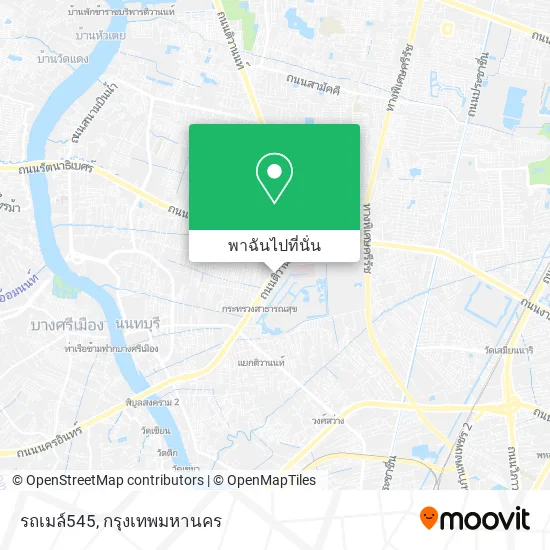 รถเมล์545 แผนที่