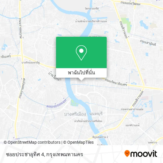 ซอยประชาอุทิศ 4 แผนที่