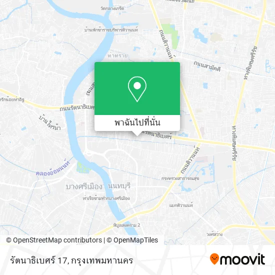 รัตนาธิเบศร์ 17 แผนที่