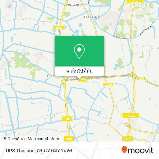 UPS Thailand แผนที่