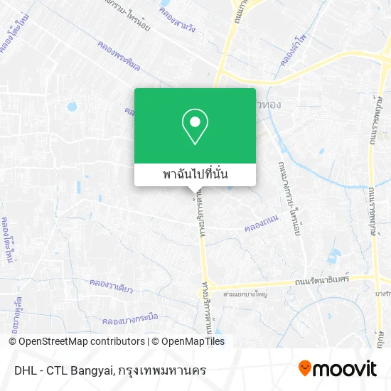 DHL - CTL Bangyai แผนที่