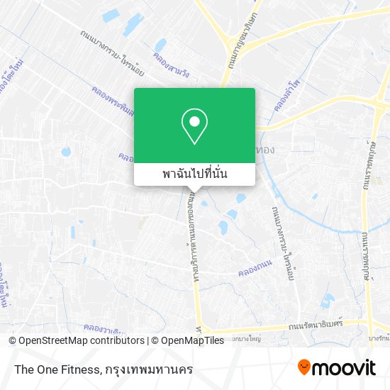 The One Fitness แผนที่