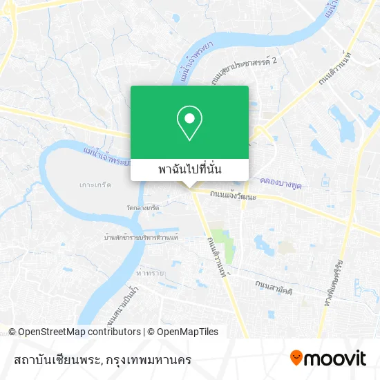 สถาบันเซียนพระ แผนที่