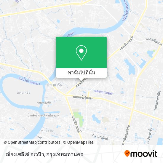 ฌ็องเซลิเซ่ อเวนิว แผนที่