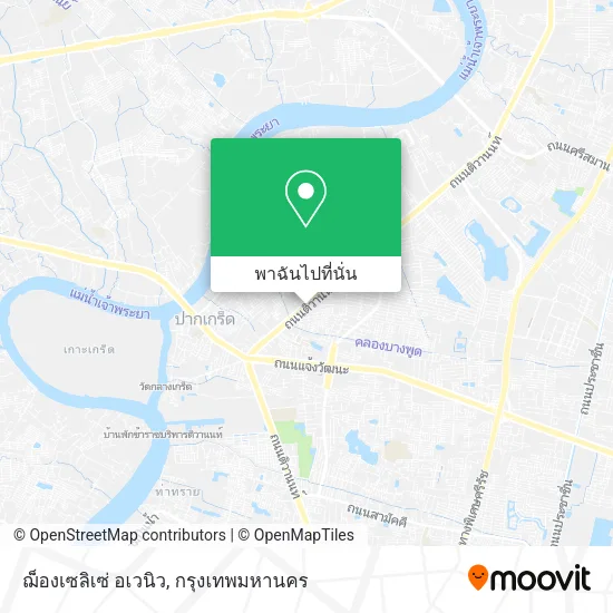 ฌ็องเซลิเซ่ อเวนิว แผนที่