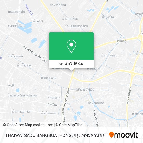 THAIWATSADU BANGBUATHONG แผนที่