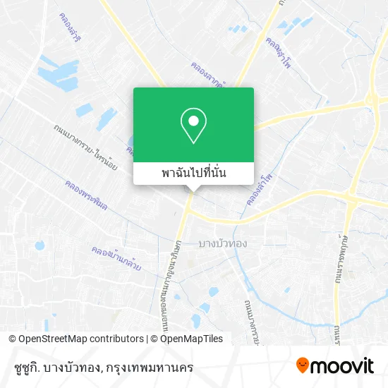 ซูซูกิ. บางบัวทอง แผนที่