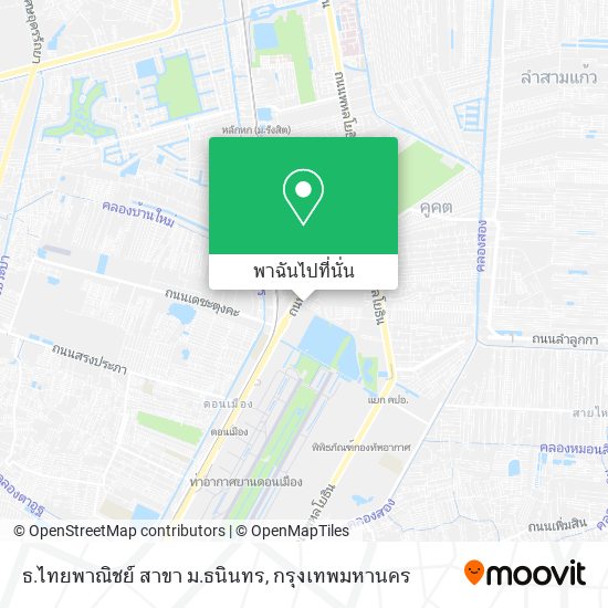 ธ.ไทยพาณิชย์ สาขา ม.ธนินทร แผนที่