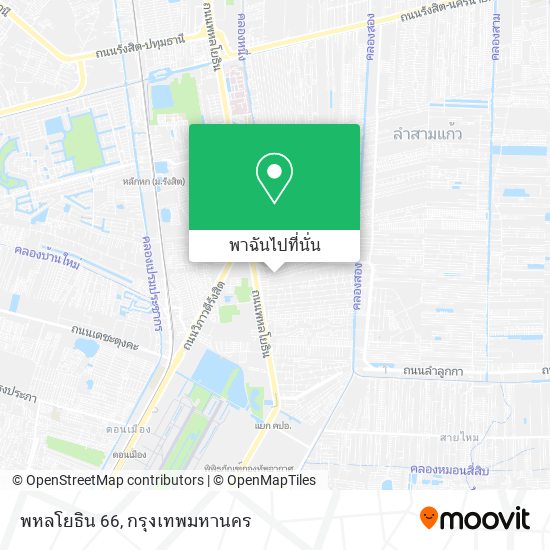 พหลโยธิน 66 แผนที่