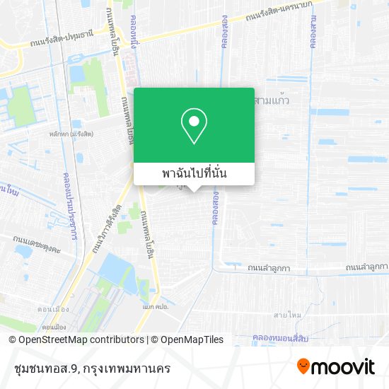 ชุมชนทอส.9 แผนที่