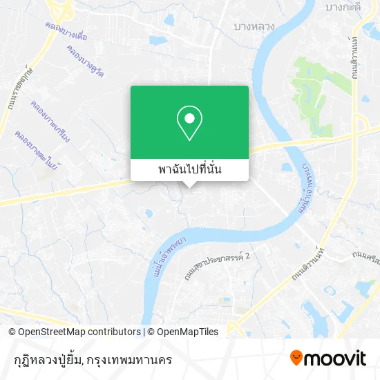 กุฏิหลวงปู่ยิ้ม แผนที่
