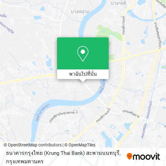 ธนาคารกรุงไทย (Krung Thai Bank) สะพานนนทบุรี แผนที่