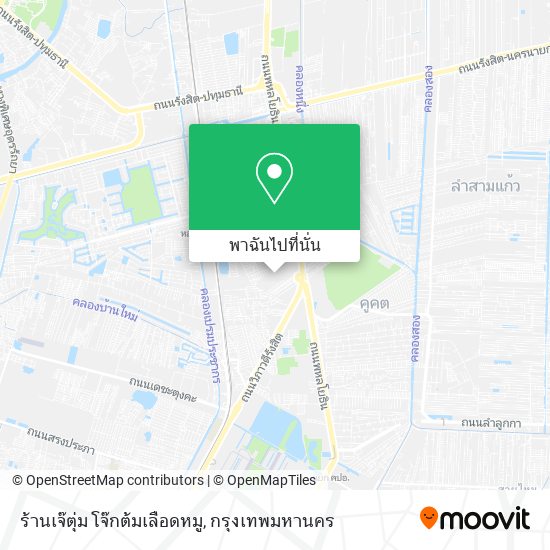 ร้านเจ๊ตุ่ม โจ๊กต้มเลือดหมู แผนที่