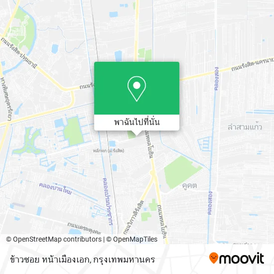 ข้าวซอย หน้าเมืองเอก แผนที่