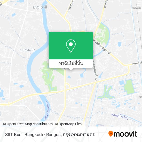 SIIT Bus | Bangkadi - Rangsit แผนที่