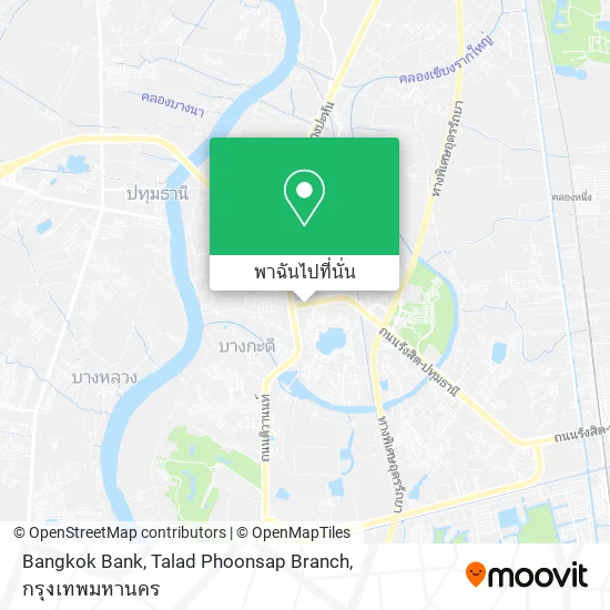 Bangkok Bank, Talad Phoonsap Branch แผนที่