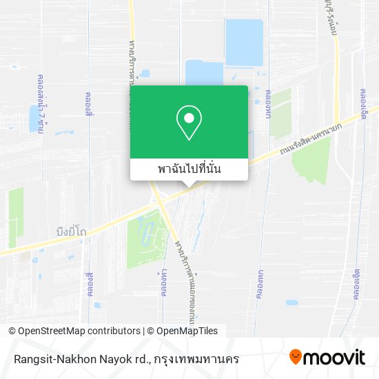 Rangsit-Nakhon Nayok rd. แผนที่