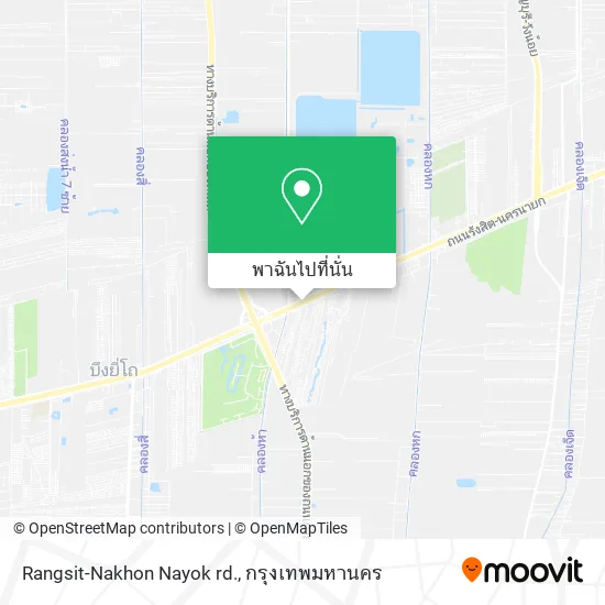Rangsit-Nakhon Nayok rd. แผนที่