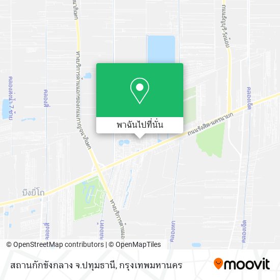 สถานกักขังกลาง จ.ปทุมธานี แผนที่