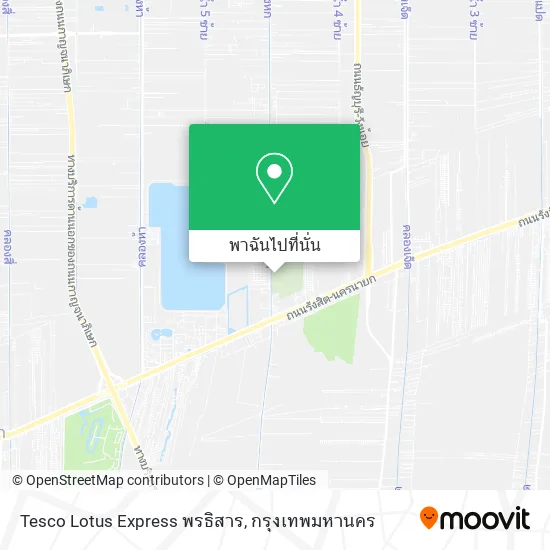 Tesco Lotus Express พรธิสาร แผนที่