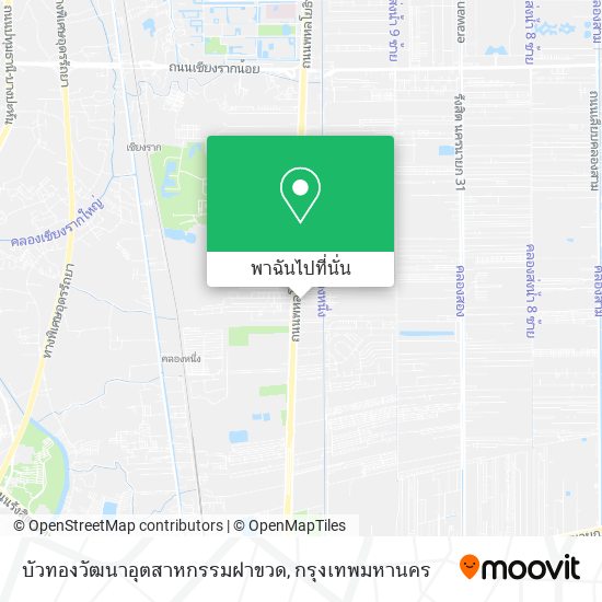 บัวทองวัฒนาอุตสาหกรรมฝาขวด แผนที่