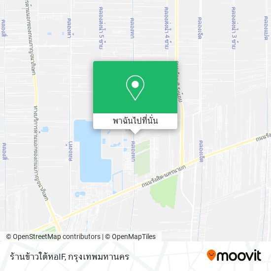 ร้านข้าวใต้หอIF แผนที่