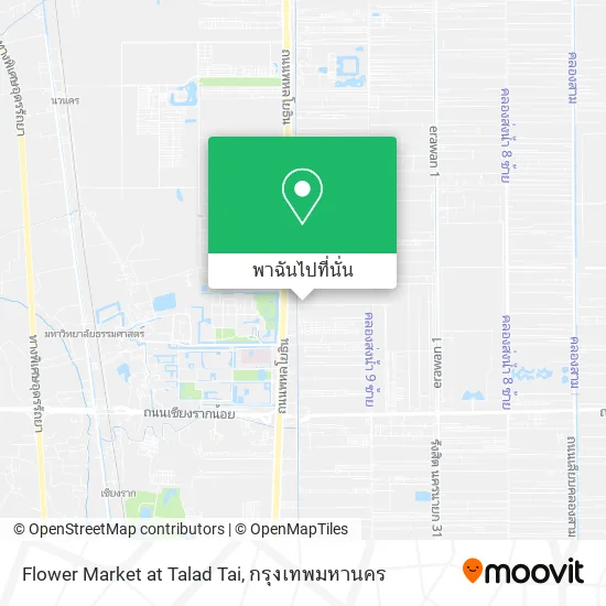 Flower Market at Talad Tai แผนที่