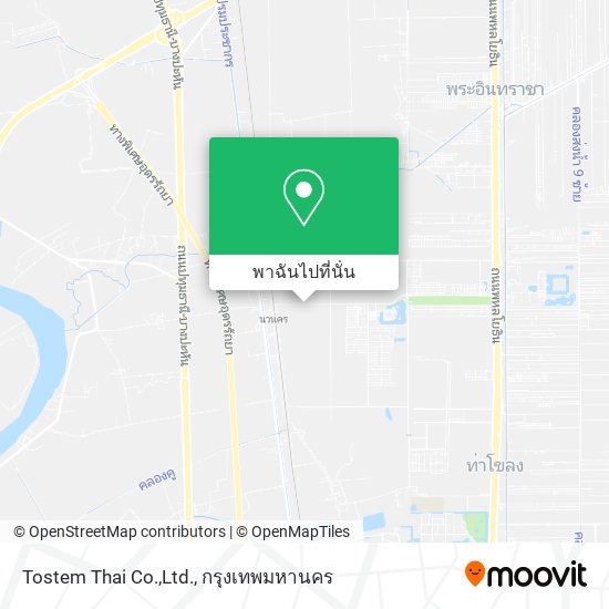 Tostem Thai Co.,Ltd. แผนที่