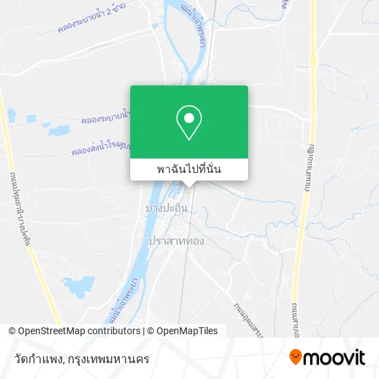 วัดกำแพง แผนที่