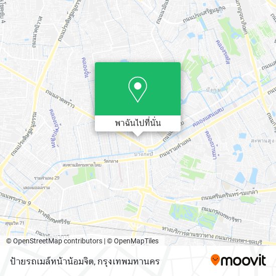 ป้ายรถเมล์หน้าน้อมจิต แผนที่