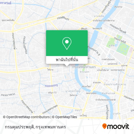 กรมคุมประพฤติ แผนที่