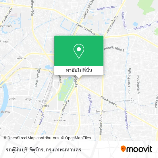 รถตู้มีนบุรี-จัตุจักร แผนที่